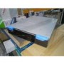 GRADE A2 - Smeg KDD60VXE-2 60cm Stainless Steel and Black Glass Island Downdraft Hood