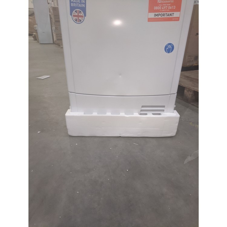 GRADE A3 - Indesit IDCE8450BH 8kg Freestanding Condenser Tumble Dryer Polar White