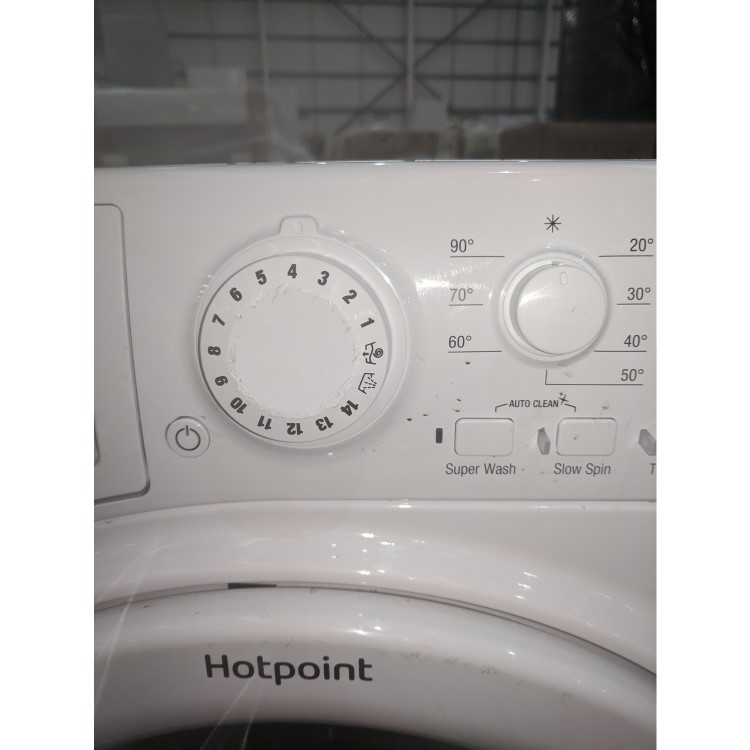 GRADE A3 - Hotpoint FDL9640P 9kg Wash 6kg Dry Freestanding Washer Dryer - Polar White