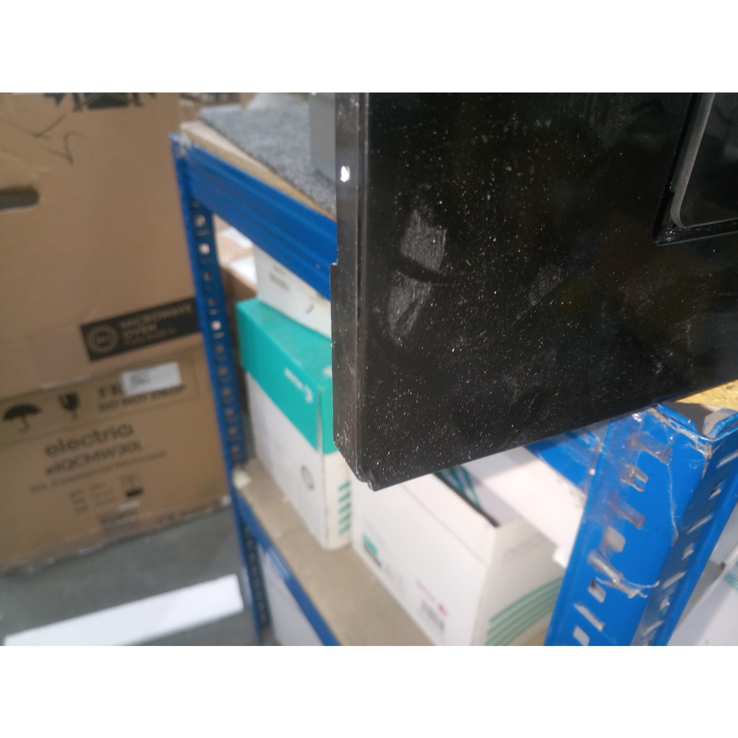 GRADE A2 Nordmende NM824BBL 800W 20L Built in Combination Microwave Oven Gloss Black