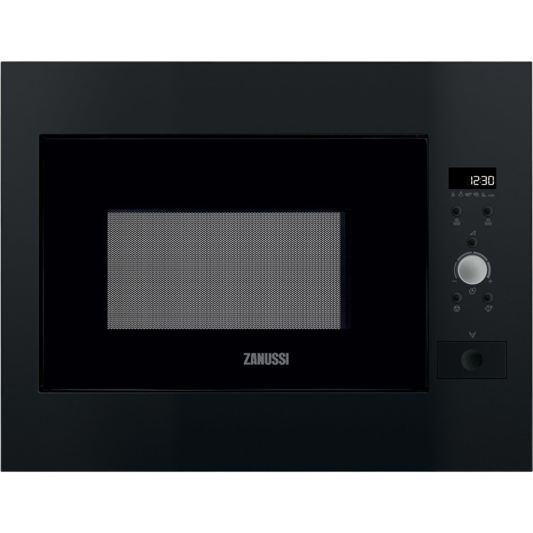GRADE A3 - Zanussi ZBM26642BA 900W 26L Built-in Standard Microwave - Black
