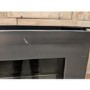 GRADE A3 - electriQ 45 Bottle Freestanding Under Counter Wine Cooler Dual Zone 60cm Wide 82cm Tall - Stainless Steel