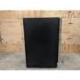 GRADE A3 - electriQ 45 Bottle Freestanding Under Counter Wine Cooler Dual Zone 60cm Wide 82cm Tall - Stainless Steel
