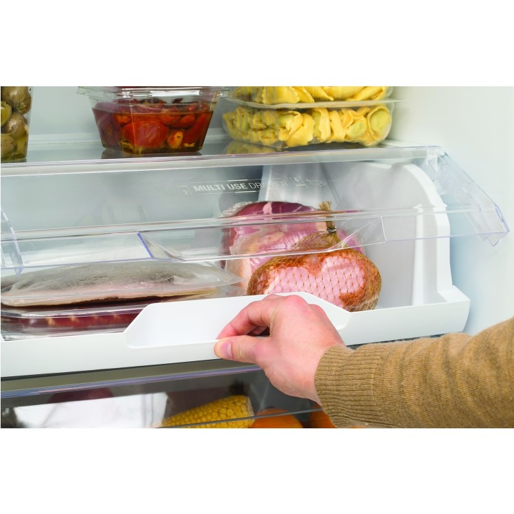 HOTPOINT LEX85N1W 296 Litre Freestanding Fridge Freezer 60/40 Split Frost Free 60cm Wide - White