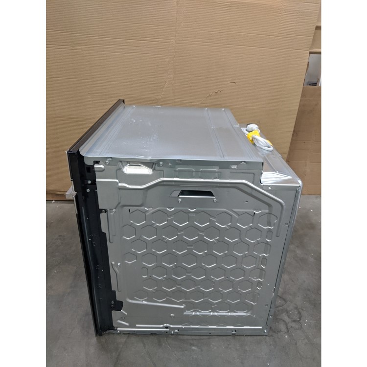 GRADE A3 - Siemens HM656GNS6B iQ700 Wifi Connected Built In Electric Single Oven with Microwave Function - Stainless Steel