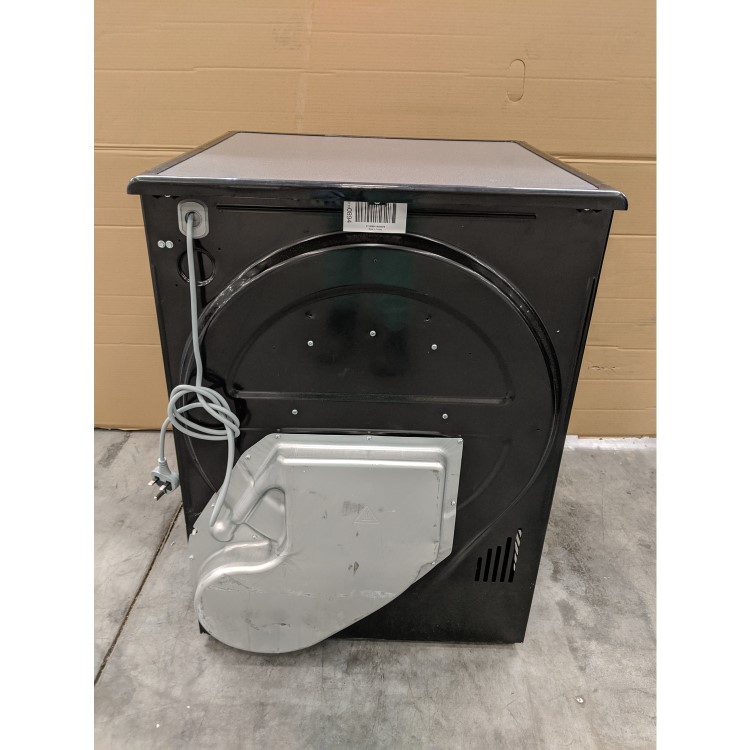 GRADE A3 - Hoover DXC10DCEB Dynamic Next Aquavision 10kg Freestanding Condenser Sensor Tumble Dryer - Black With Chrome Door