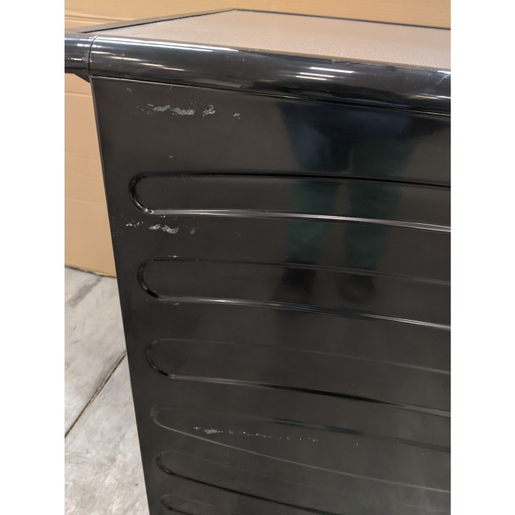 GRADE A3 - Hoover DXC10DCEB Dynamic Next Aquavision 10kg Freestanding Condenser Sensor Tumble Dryer - Black With Chrome Door