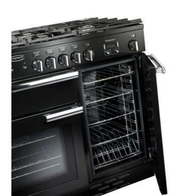 Rangemaster Professional Plus 100cm Electric Induction Range Cooker - Black