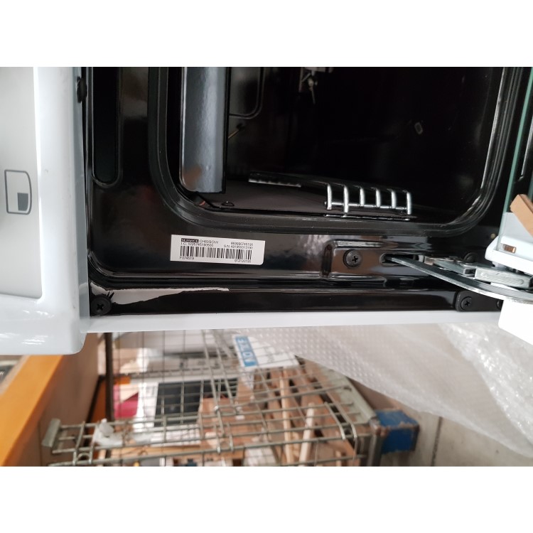 GRADE A2 - Hotpoint CH60GCIW Carrick Double Oven 60cm Gas Cooker - White