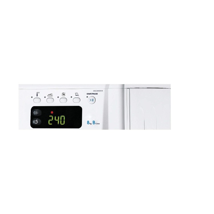 GRADE A3 - Indesit IDCE8450BH 8kg Freestanding Condenser Tumble Dryer Polar White