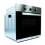 GRADE A3 - electriQ 65 Litre 8 Function Fan Assisted Electric Single Oven in Stainless Steel - Supplied  with plug
