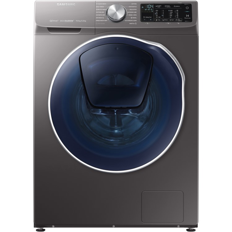 GRADE A3 - Samsung WD90N645OOX QuickDrive 9kg Wash 5kg Dry 1400rpm Freestanding Washer Dryer With AddWash - Graphite