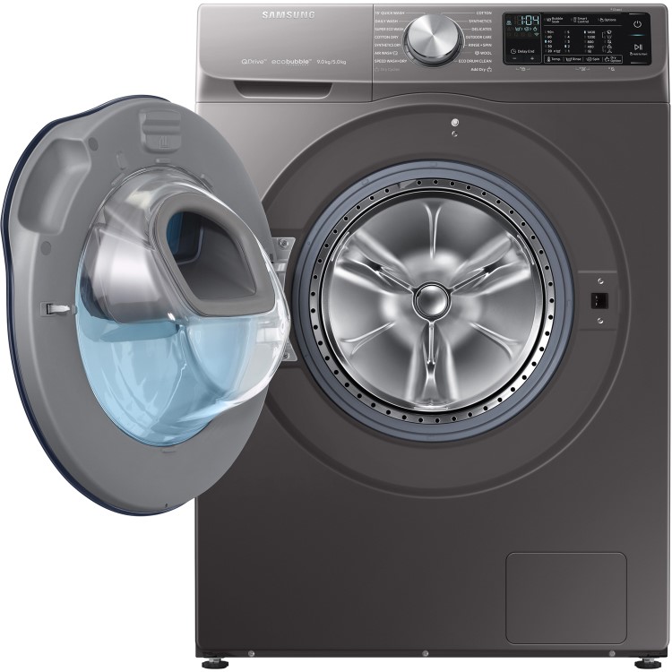 GRADE A2 - Samsung WD90N645OOX QuickDrive 9kg Wash 5kg Dry Freestanding Washer Dryer With EcoBubble And AddWash