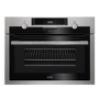 GRADE A2 - AEG KME561000M CombiQuick Built-in Combination Microwave Oven Stainless Steel