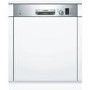 Bosch Serie 4 Active Water SMI50C15GB 12 Place Semi Integrated Dishwasher - Stainless Steel
