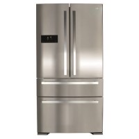 GRADE A3 - CDA PC870SS American Style 2 Door Fridge With Pullout Freezer Drawers - Stainless Colour - GRADE A3 - CDA PC870SS American Style 2 Door Fridge With Pullout Freezer Drawers - Stainless Colour -