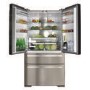 GRADE A3 - CDA PC870SS American Style 2 Door Fridge With Pullout Freezer Drawers - Stainless Colour -