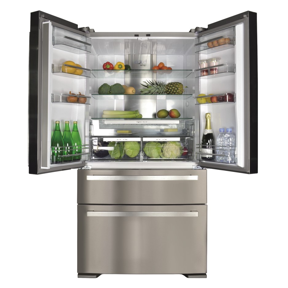 CDA PC870SS American Style 2 Door Fridge With Pullout Freezer Drawers ...
