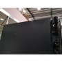 GRADE A2 - Hotpoint FFU4DK Quadrio 70cm Wide Frost Free Freestanding Fridge Freezer Shiny Black
