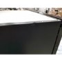 GRADE A2 - Hotpoint FFU4DK Quadrio 70cm Wide Frost Free Freestanding Fridge Freezer Shiny Black