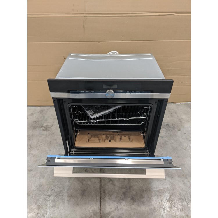 GRADE A3 - NEFF B57CR22N0B N70 Slide & Hide Electric Built-in Single Oven Stainless Steel