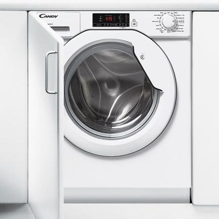 Candy CBWM816D-80 8kg 1600rpm Integrated Washing Machine - White