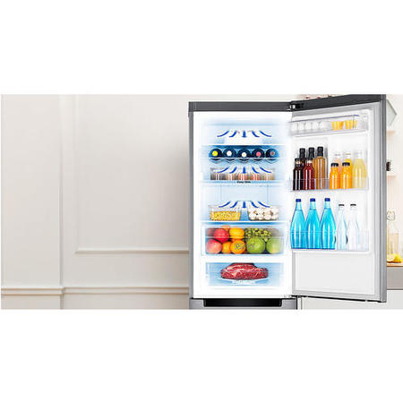 GRADE A3 - Samsung RB33N321NSS 315 Litre Freestanding Fridge Freezer 60/40 Split Frost Free A+++ Energy Rating 60cm Wide - Silver