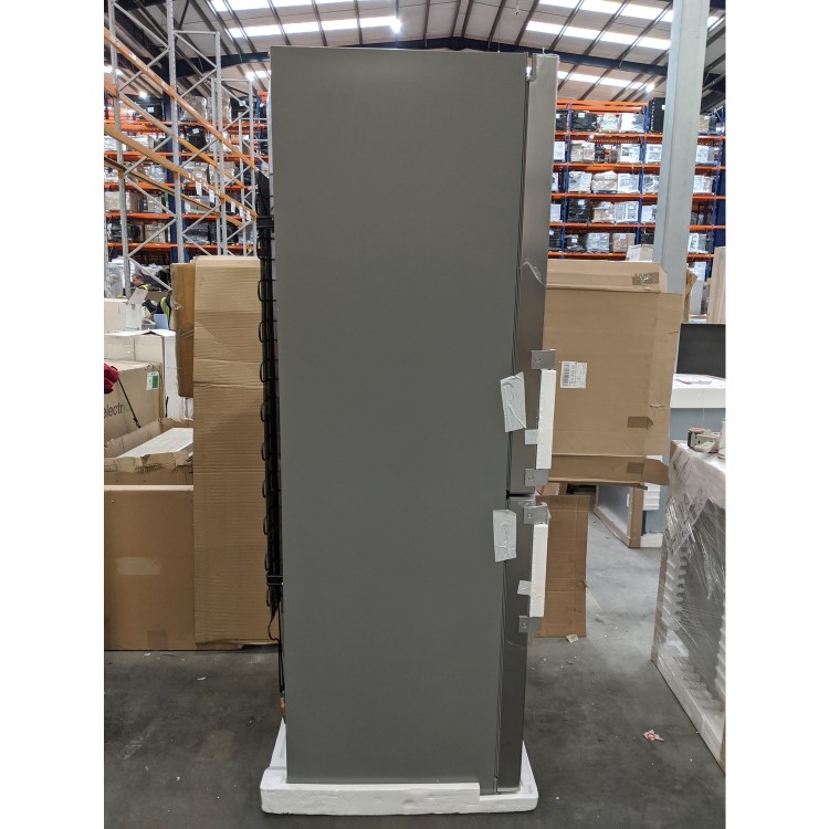 GRADE A2 - Hotpoint NFFUD191X 450 Litre Freestanding Fridge Freezer 60/40 Split Frost Free 70cm Wide - Stainless Steel