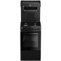 Beko 50cm Gas Cooker With Eye Level Grill - Black