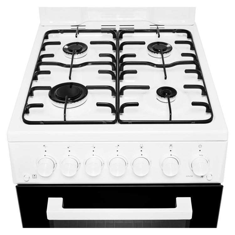 Refurbished 50cm Gas Cooker With Eye Level Grill - White