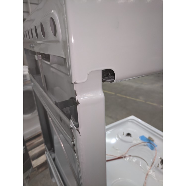GRADE A3 - Beko KA52NEW 50cm Gas Cooker With Eye Level Grill - White
