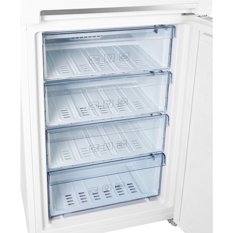 GRADE A2 - Beko CFG1582S 50/50 263L Frost Free Freestanding Fridge Freezer Silver