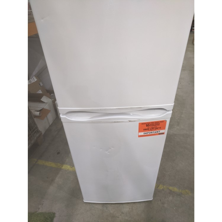 GRADE A3 - Hotpoint HBNF5517W Aquarius 225 Litre Freestanding Fridge Freezer 50/50 Split Frost Free 55cm Wide - White
