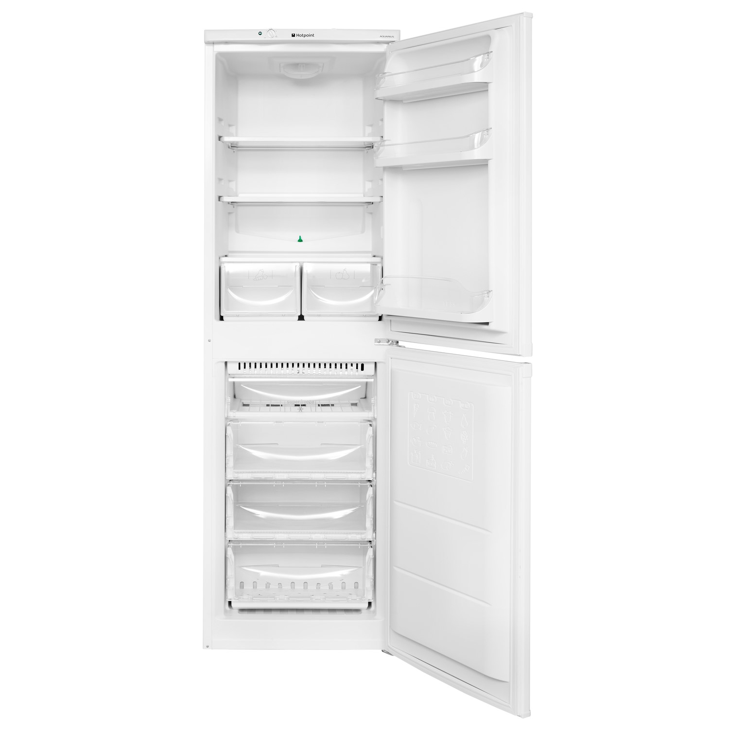 Hotpoint Hbnf5517w 228 Litre Freestanding Fridge Freezer 50 50