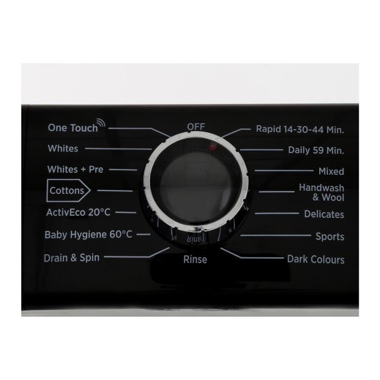 GRADE A2 - Hoover DXOC67C3B OneTouch 7kg 1600rpm Freestanding Washing Machine-Black