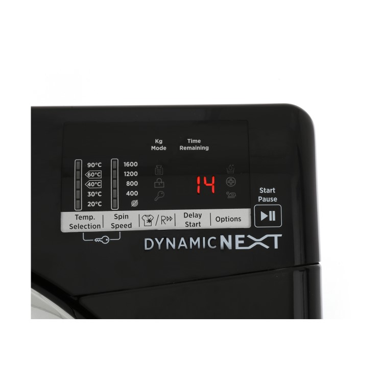 GRADE A2 - Hoover DXOC67C3B OneTouch 7kg 1600rpm Freestanding Washing Machine-Black