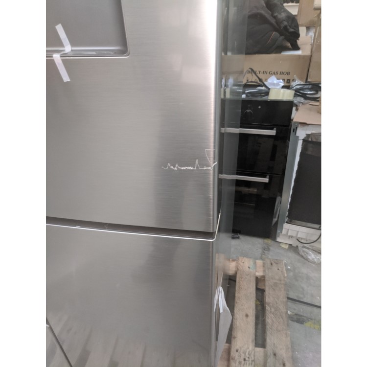 GRADE A3 - Hisense RQ560N4WC1 Four Door American Fridge Freezer With Non Plumbed Water Dispenser - Stainless Steel Look