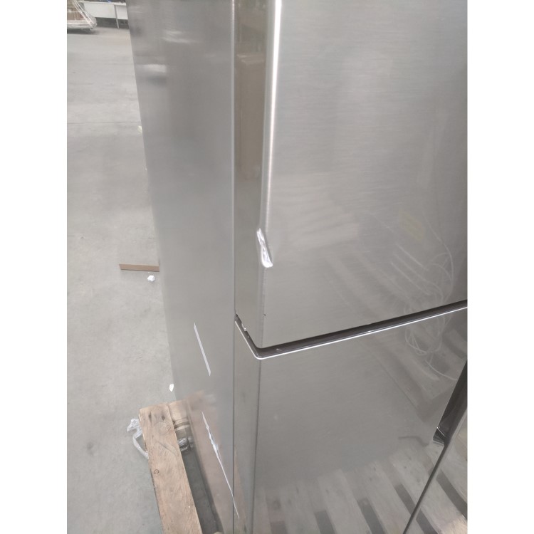 GRADE A3 - Hisense RQ560N4WC1 Four Door American Fridge Freezer With Non Plumbed Water Dispenser - Stainless Steel Look