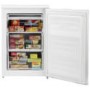 GRADE A3 - Beko UF584APS 85 Litre Freestanding Under Counter Freezer A+ Energy Rating 55cm Wide - Silver