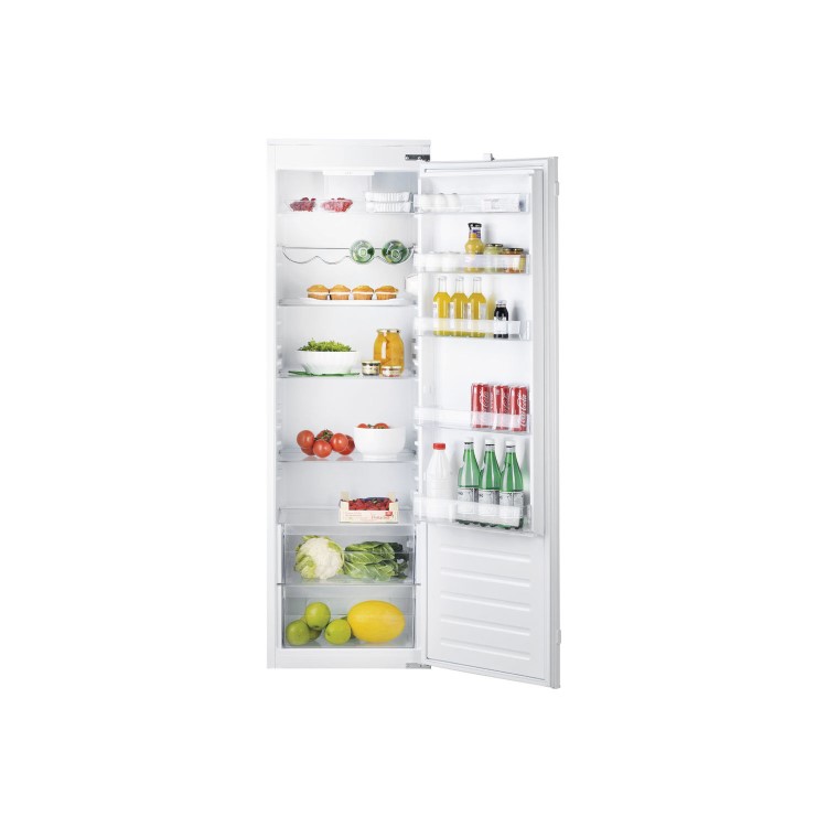 GRADE A2 - HOTPOINT HS1801AA 318 Litre Integrated In Column Fridge 178cm Tall A+ Energy Rating 54cm Wide - White