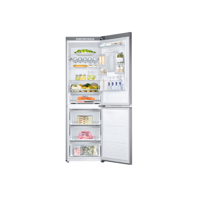 Samsung RB38J7535SR 60/40 Freestanding Fridge Freezer With In-door Water Dispenser - Stainless Steel