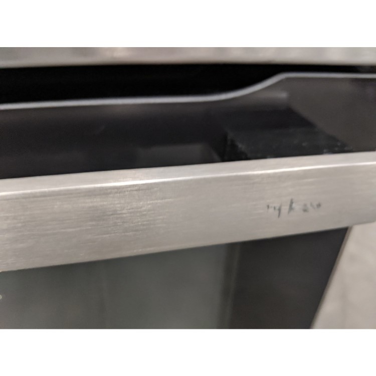 GRADE A3 - AEG KM8403021M Compact Height Built-in Combination Microwave Oven - Antifingerprint Stainless Steel