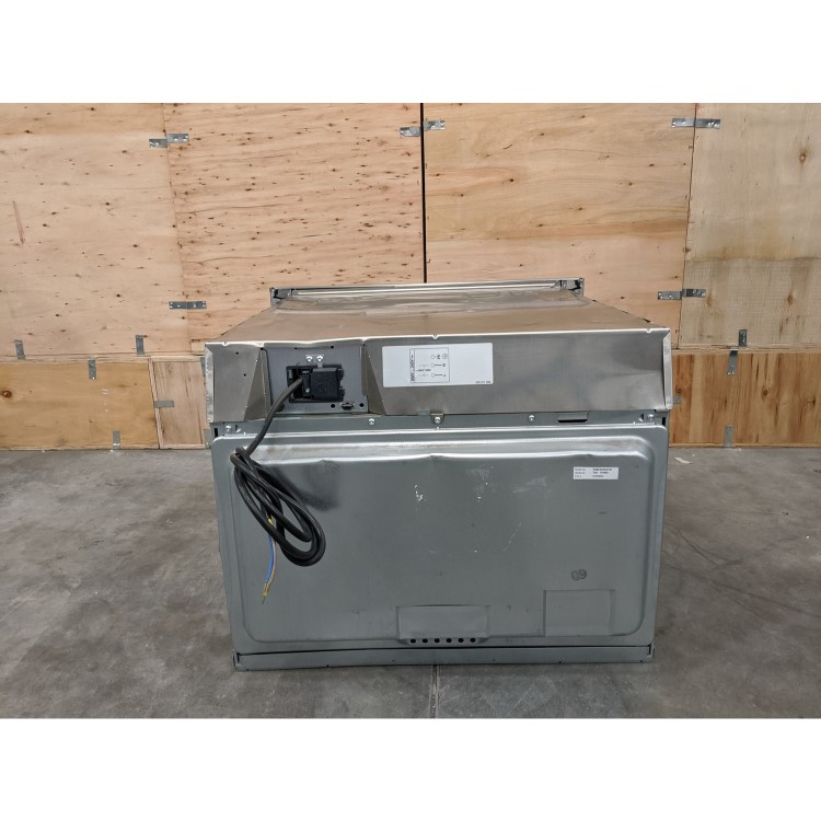 GRADE A3 - AEG KM8403021M Compact Height Built-in Combination Microwave Oven - Antifingerprint Stainless Steel