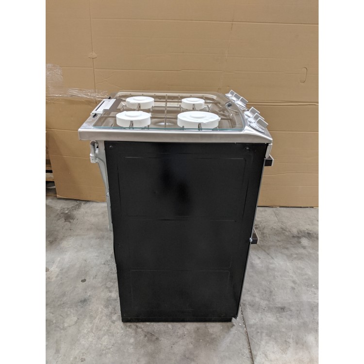 GRADE A2 - Zanussi ZCK66350XA 60cm Double Oven Dual Fuel Cooker With Minute Minder - Stainless Steel