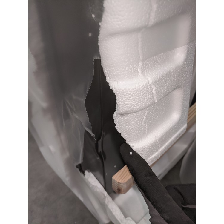 GRADE A3 - Samsung RS68N8230B1 Side-by-side American Fridge Freezer With Ice & Water Dispenser - Black