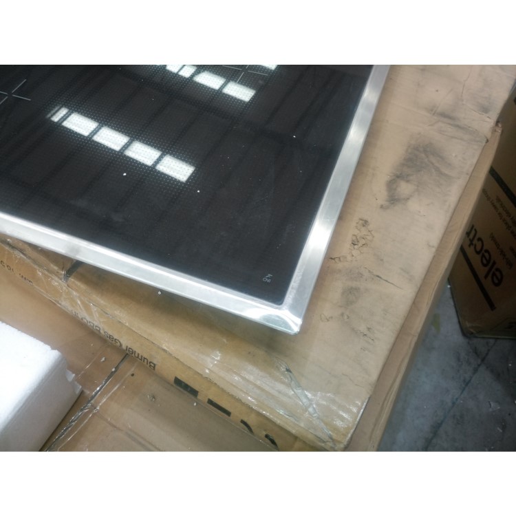 Refurbished AEG HK884400XG 77cm Four Zone Induction Hob With Stainless Steel Frame