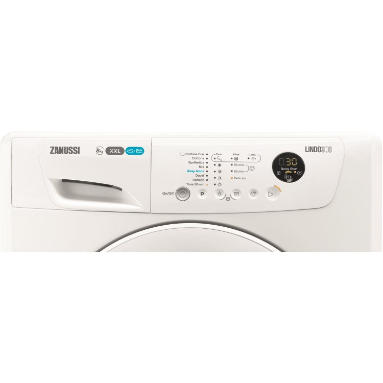 Zanussi 8kg Freestanding Condenser Tumble Dryer - White