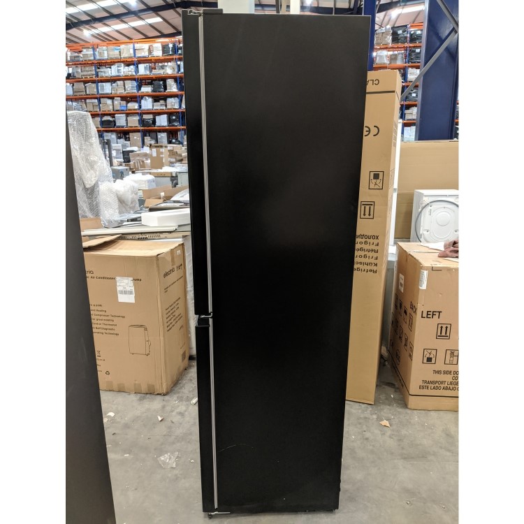 GRADE A3 - Fridgemaster MC55251MDB 251 Litre Freestanding Fridge Freezer 50/50 Split Water Dispenser 55cm Wide - Black