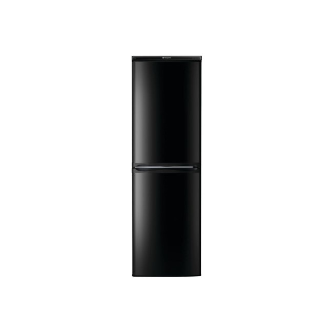 GRADE A1 - Hotpoint HBD5517B 234L 50/50 Freestanding Fridge Freezer - Black