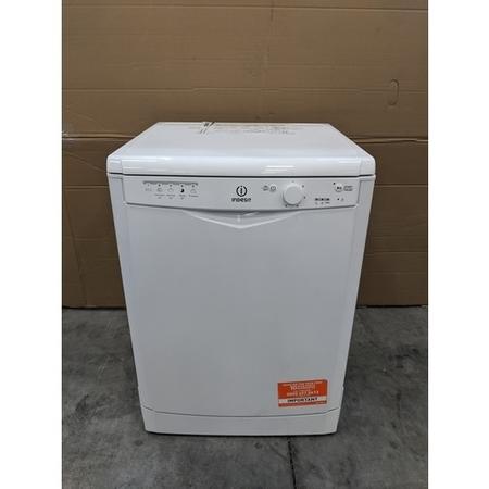 GRADE A3 - Indesit DFG15B1 Ecotime 13 Place Freestanding Dishwasher with Quick Wash - White